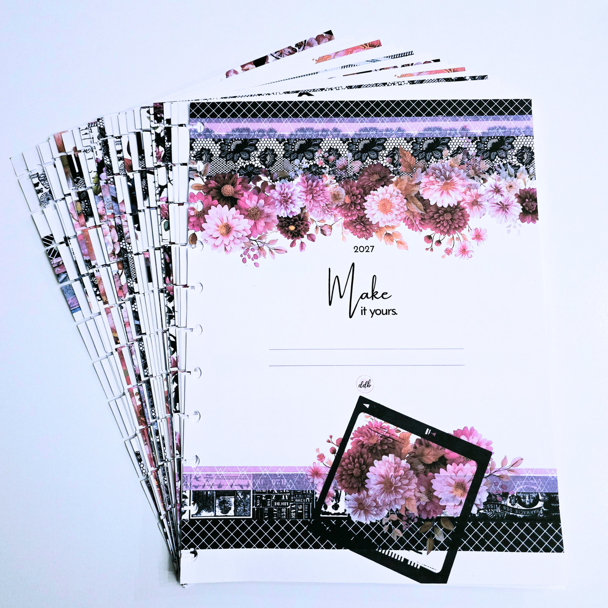 2027 Dated Planner Inserts Only | Whisper Dreams