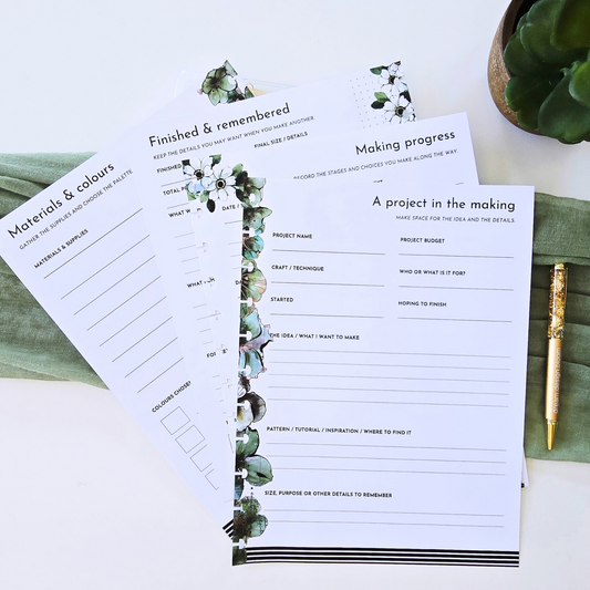 Craft Project Inserts | Arbor Designs