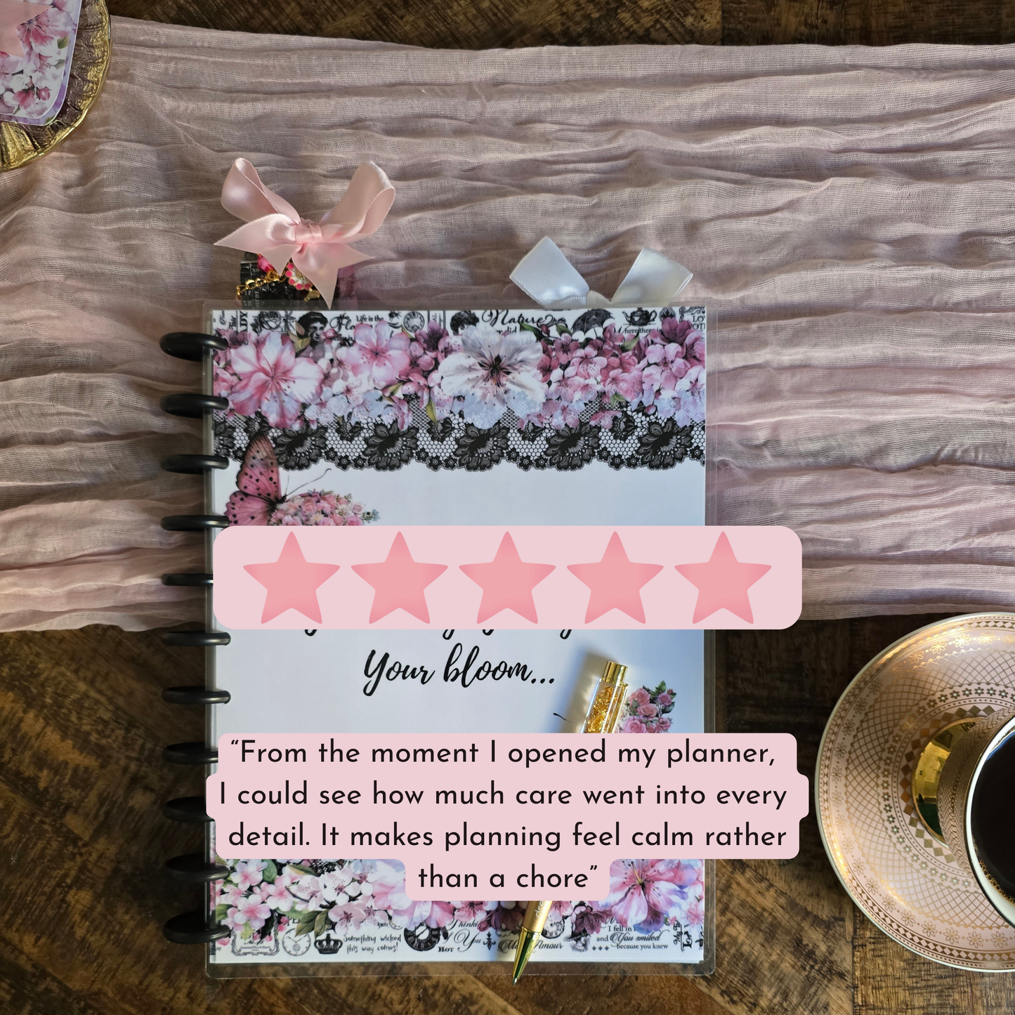Dated Discbound Monthly Planner