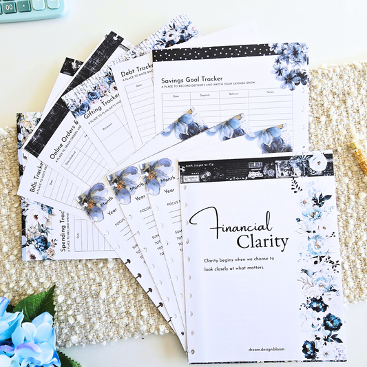 Financial Clarity Core Inserts | Azure Blooms