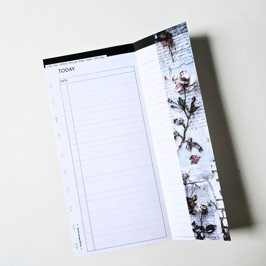 Discbound Foldout Today Inserts | Azure Blooms