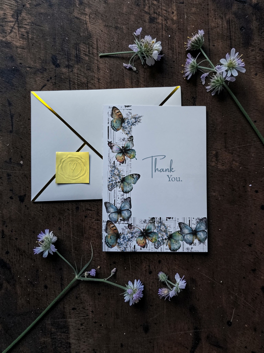 Thank You Greeting Card Collection | Azure Blooms