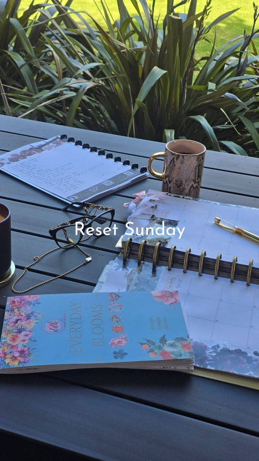 Reset Sunday | A Boutique Discbound Planning Routine