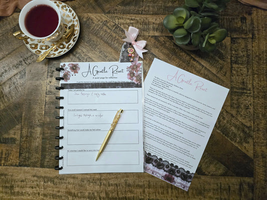 Wednesday Wellness | A Gentle Reset