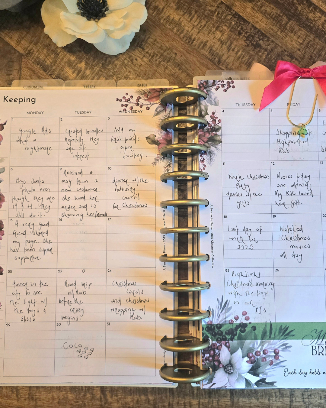 New Year’s Eve | Reflections Held on the Page