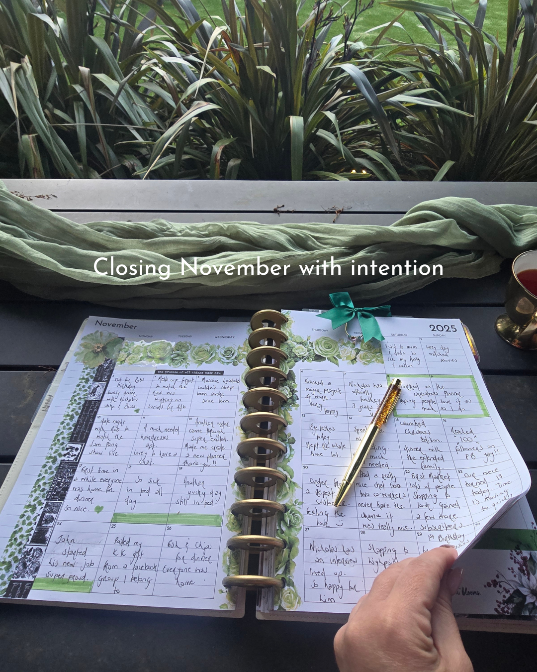 Reset Sunday | Closing November with Intention