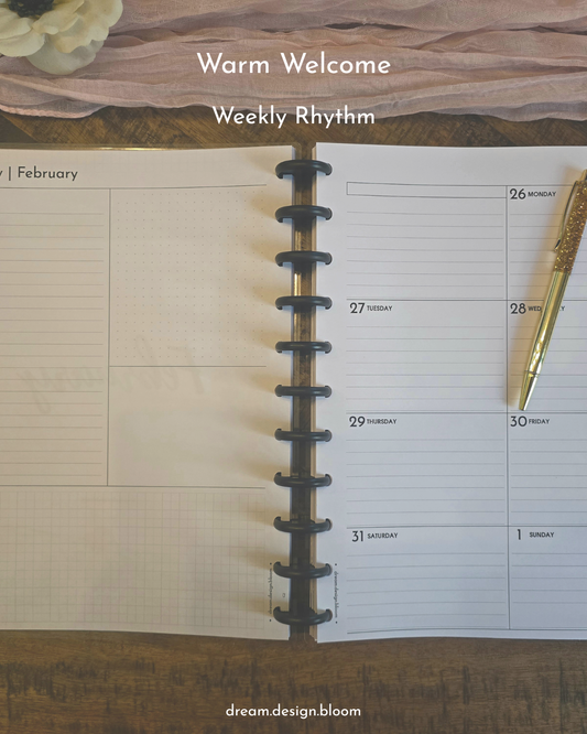 Warm Welcome | Weekly Rhythm