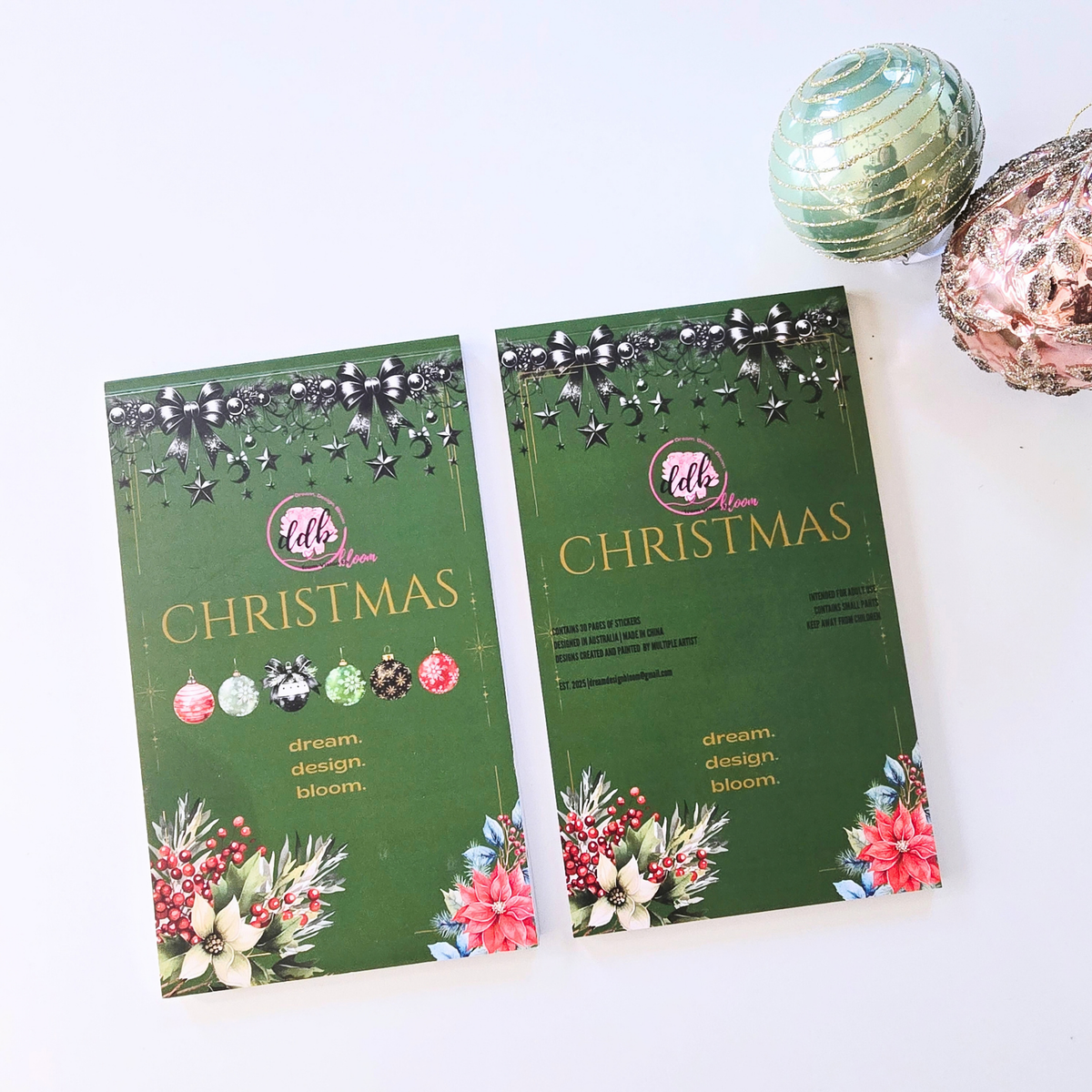 A Season to Bloom | Christmas Sticker Book