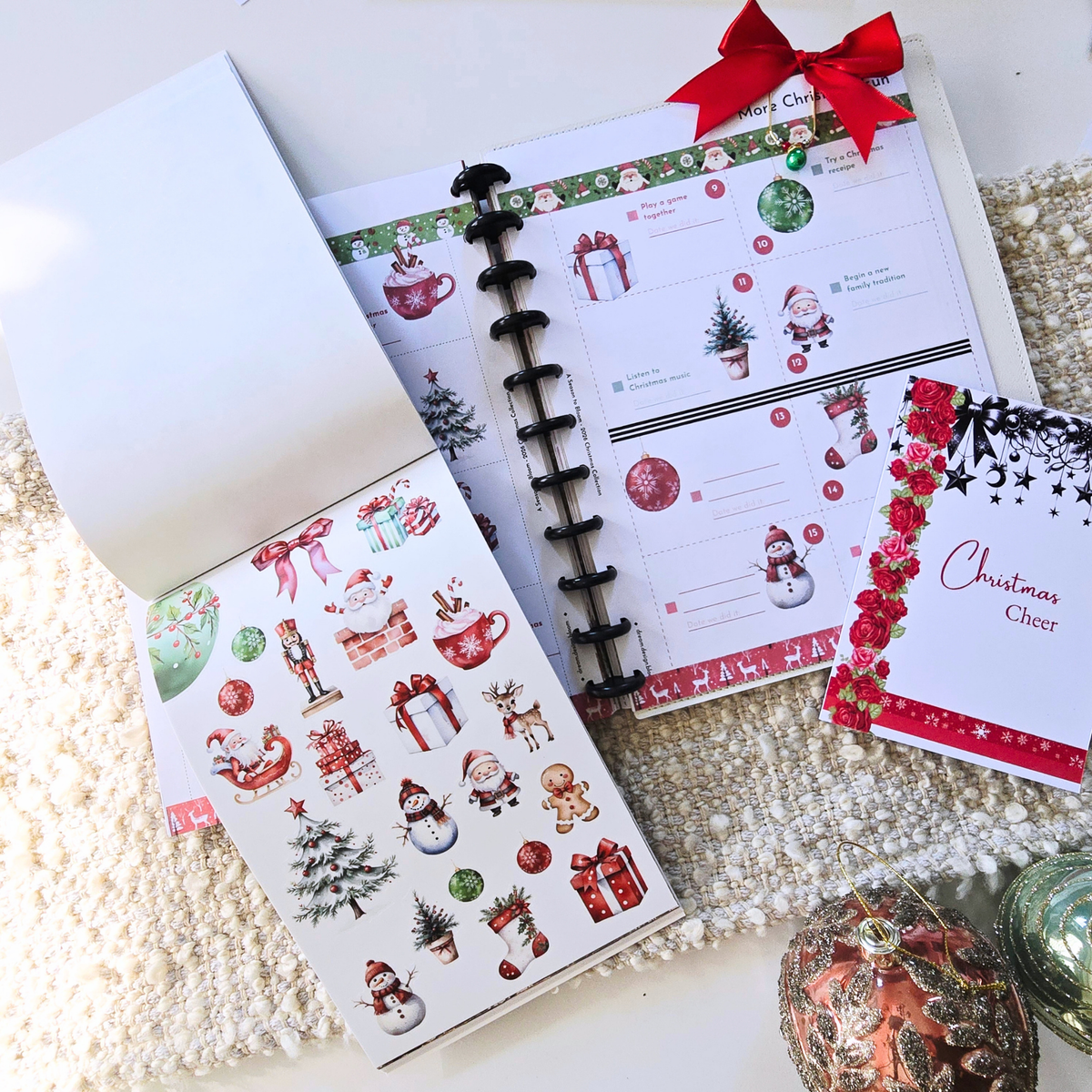 A Season to Bloom | Christmas Sticker Book