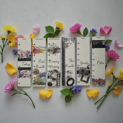 Dashboard Set - Boutique Laminated Tabs (Set of 6)