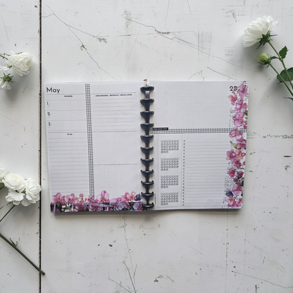 Dated Discbound Monthly Planner