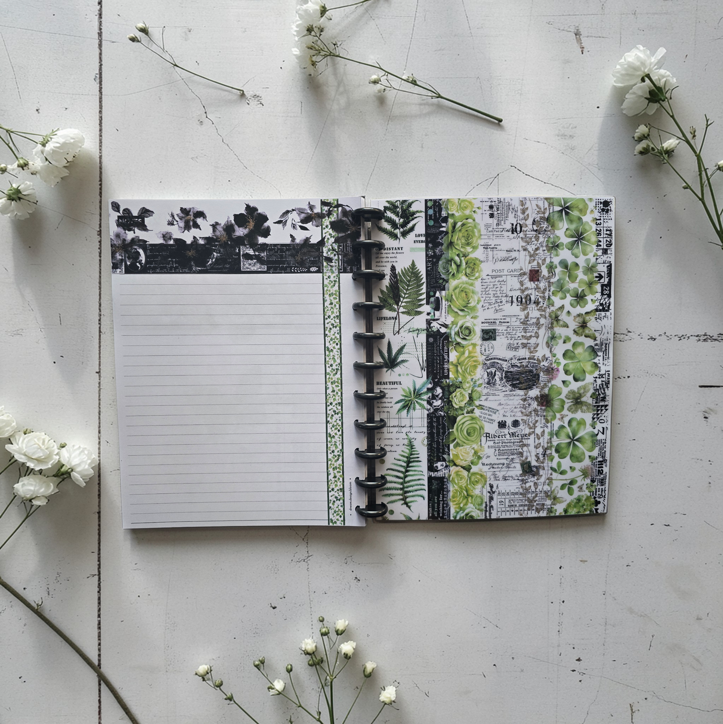 Dated Discbound Monthly Planner