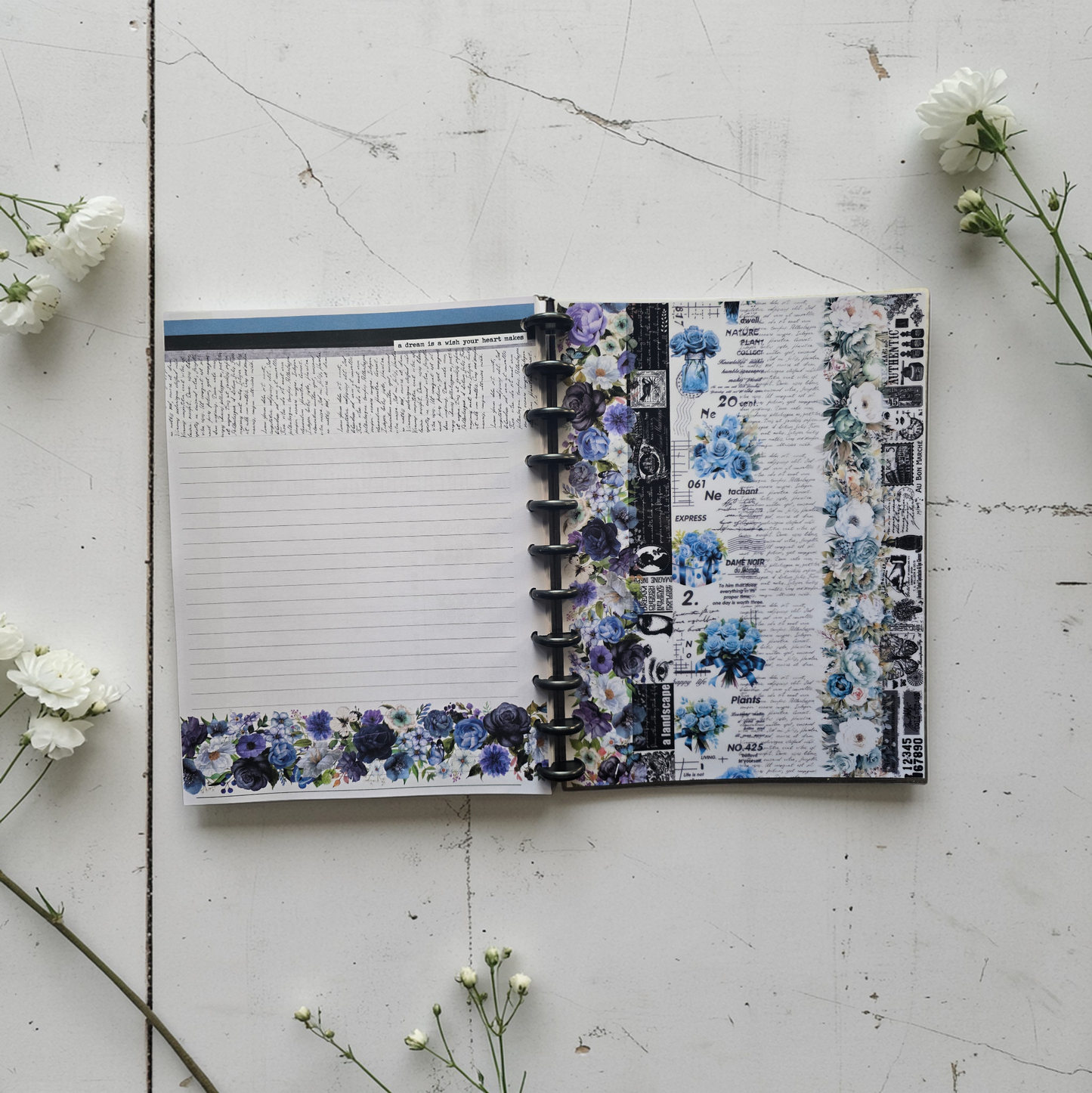 Dated Discbound Monthly Planner