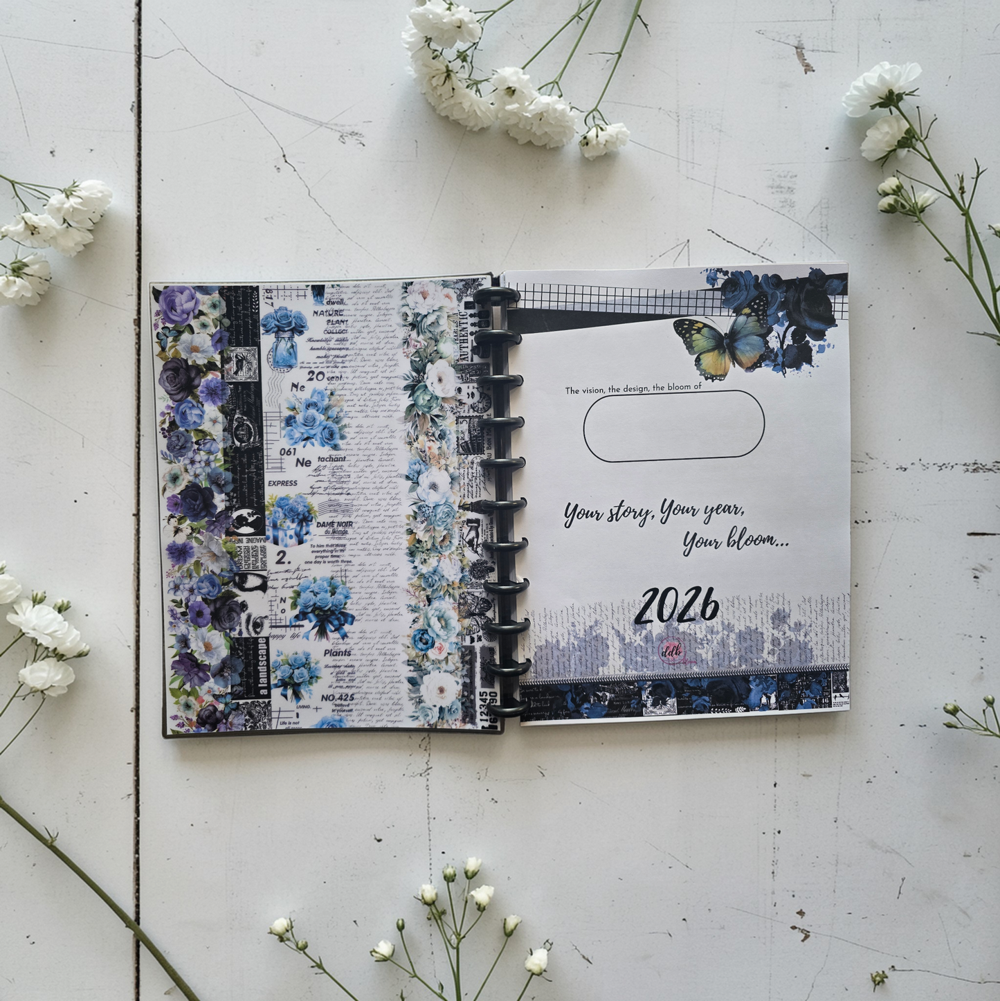 Dated Discbound Monthly Planner