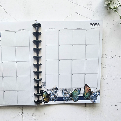 Dated Discbound Monthly Planner