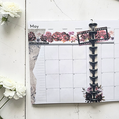 Dated Discbound Monthly Planner