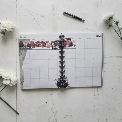 Dated Discbound Monthly Planner