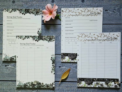 Financial Goals Inserts | Arbor Designs