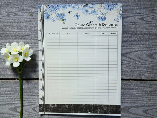 Financial Lifestyle Planning Inserts | Azure Blooms