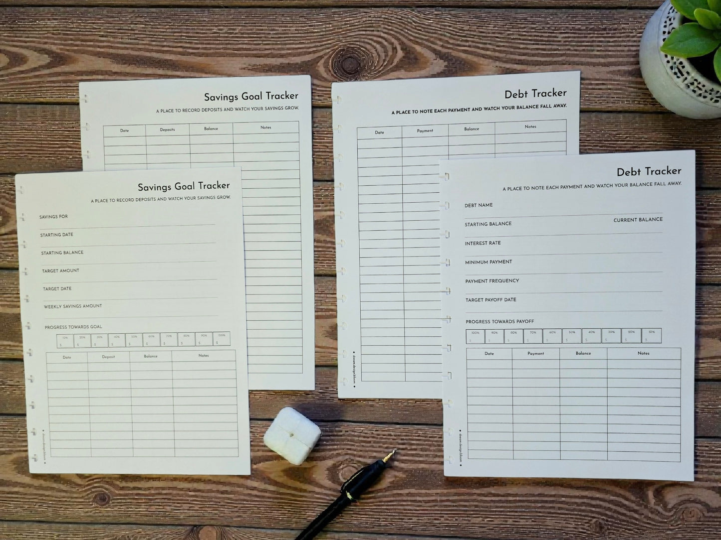 Financial Goals Pack | Signature Dreams