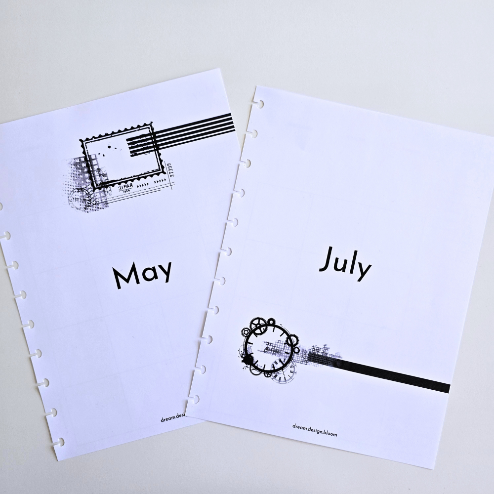 2027 Dated Planner Inserts Only | Signature Designs