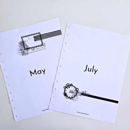 2027 Dated Planner Inserts Only | Signature Designs