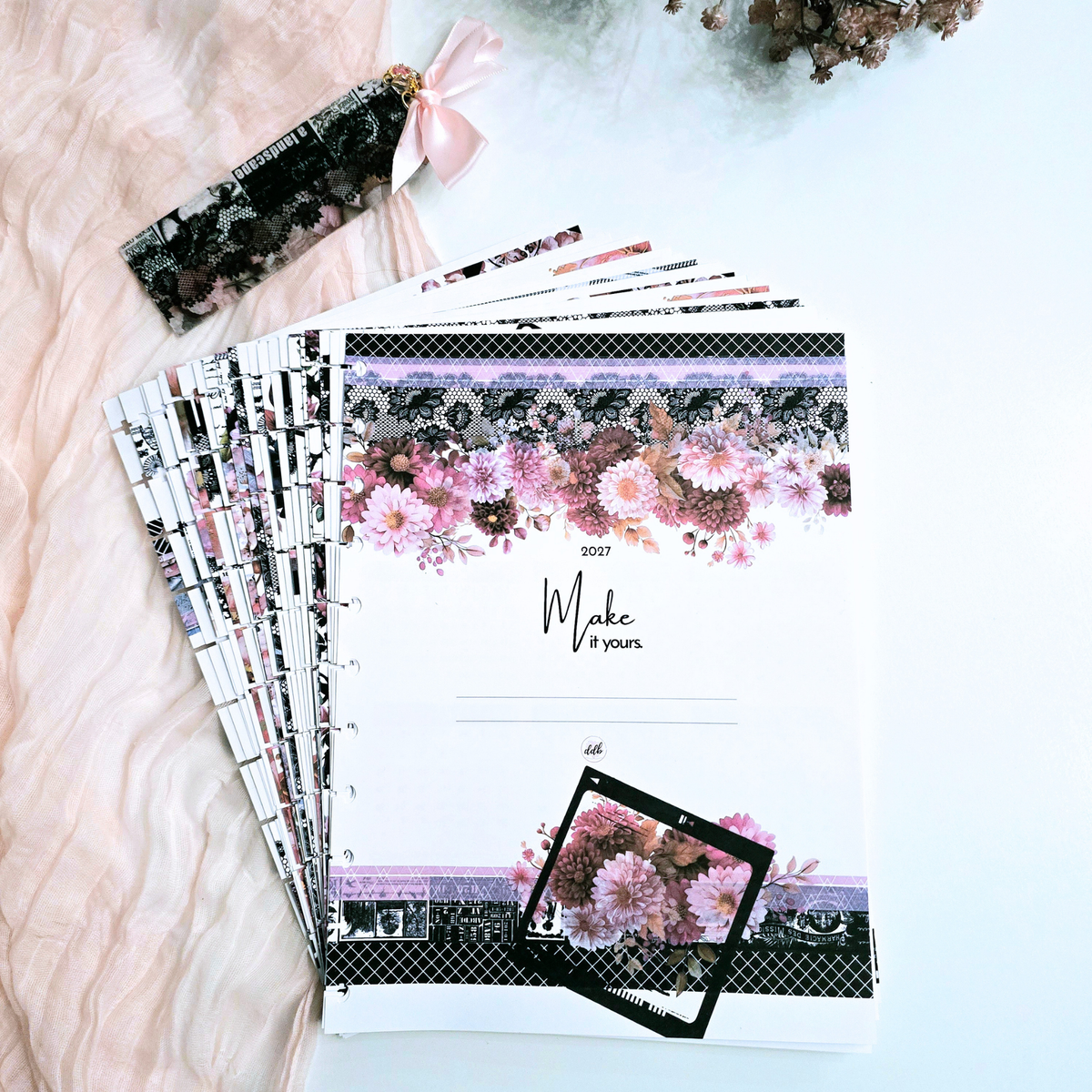 2027 Dated Planner Inserts Only | Whisper Dreams