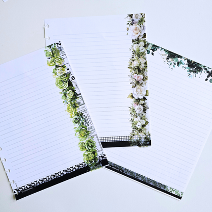3-Month Undated Weekly Extension Inserts | Arbor Designs