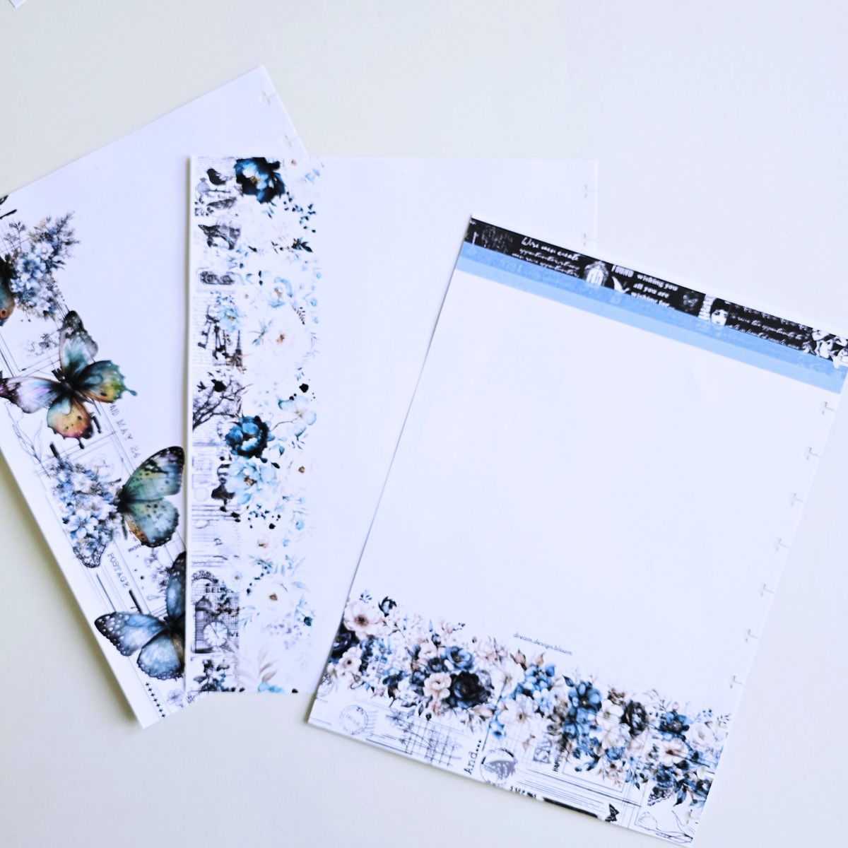 3-Month Undated Weekly Extension Inserts | Azure Blooms