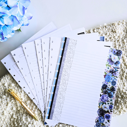 3-Month Undated Weekly Extension Inserts | Azure Blooms