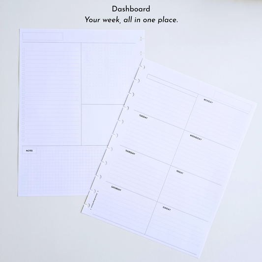3-Month Undated Weekly Extension Inserts | Signature Designs