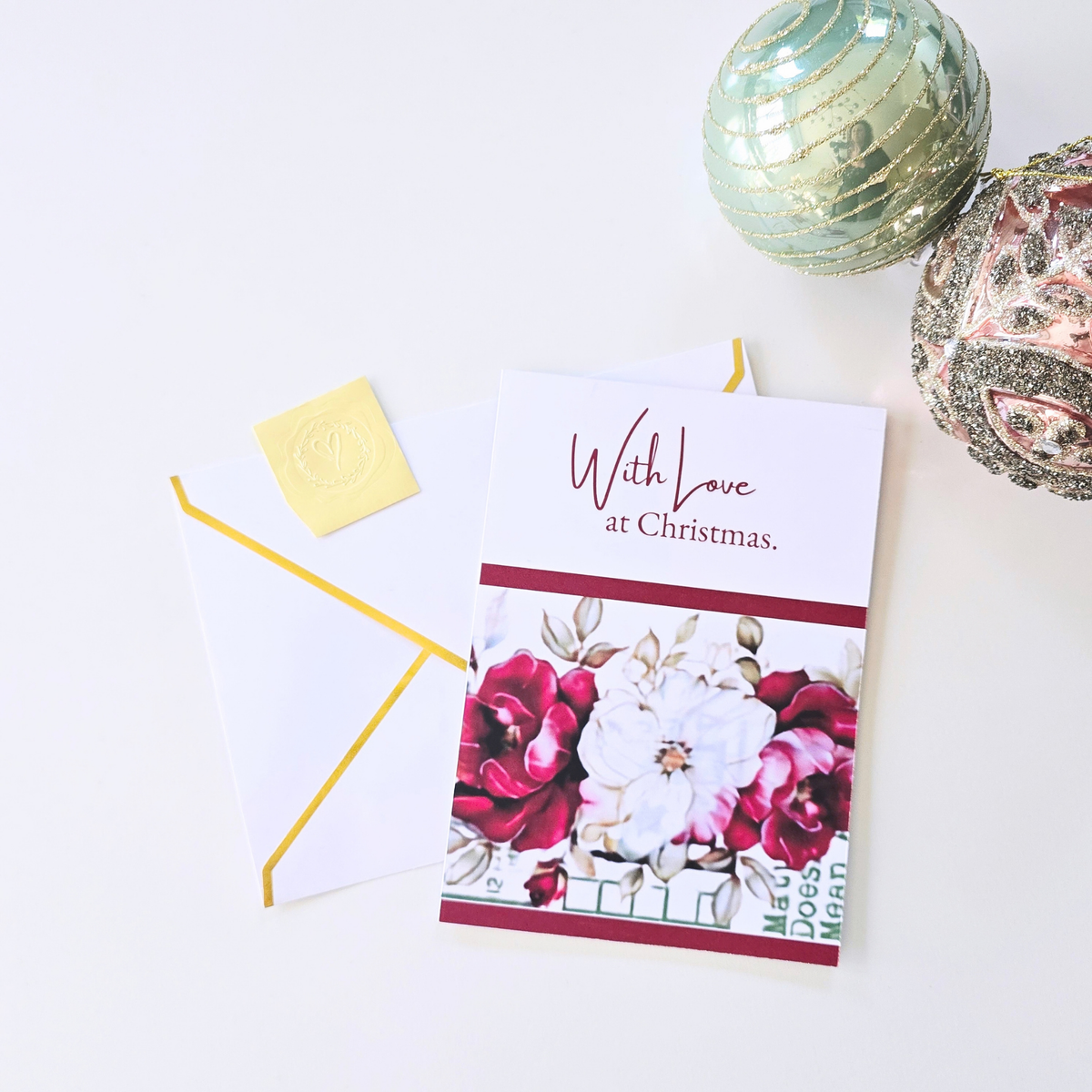 A Season to Bloom | Christmas Greeting Card Set