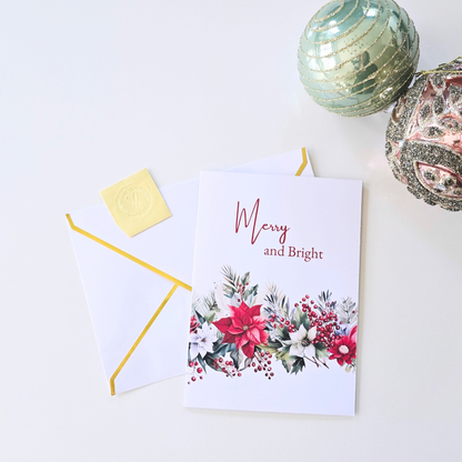 A Season to Bloom | Christmas Greeting Card Set