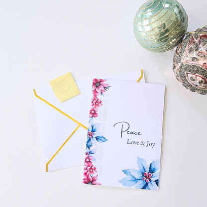 A Season to Bloom | Christmas Greeting Card Set