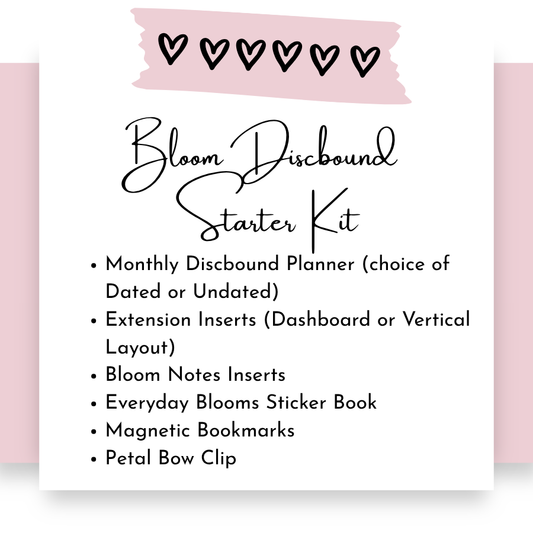 Bloom Discbound  Starter Kit