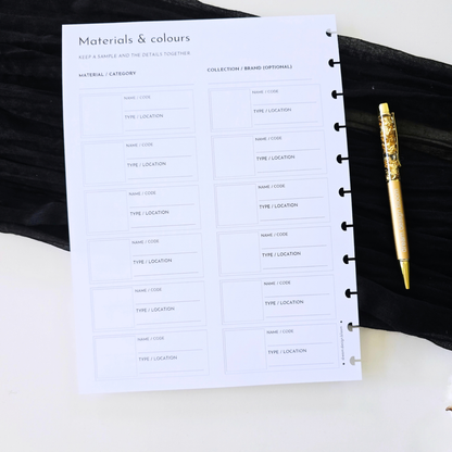 Craft Project Inserts | Signature Designs