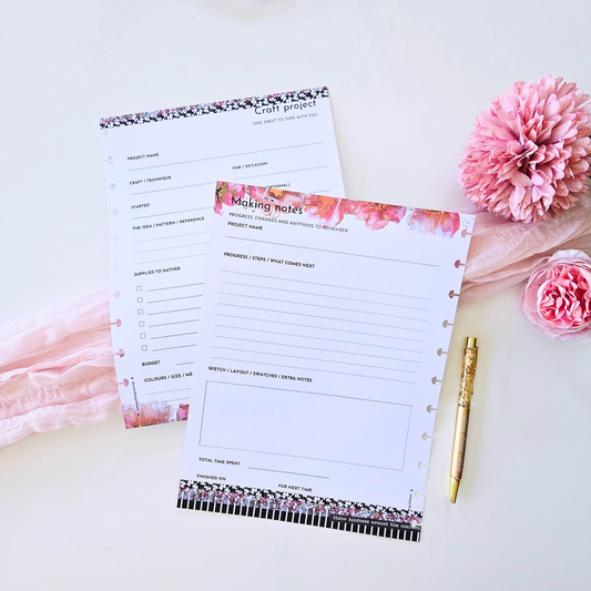 Mini Project Inserts | Whisper Dreams