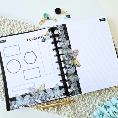 Disc Charm | Azure Blooms