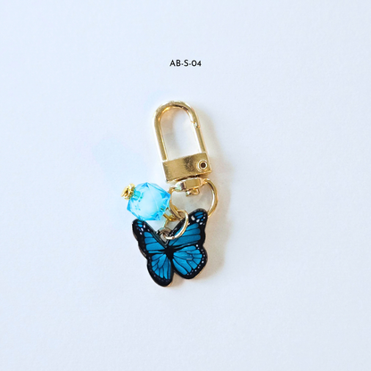 Disc Charm | Azure Blooms