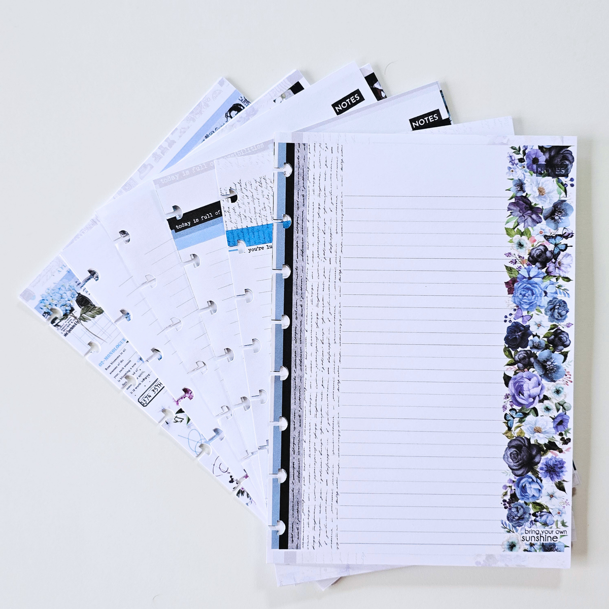 A5 Discbound Notes Inserts | Arbor Designs