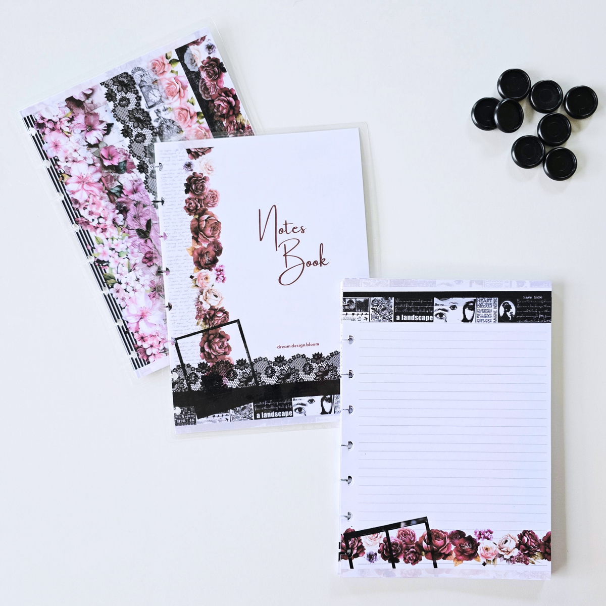 A5 Discbound Notes Book | Whisper Dreams
