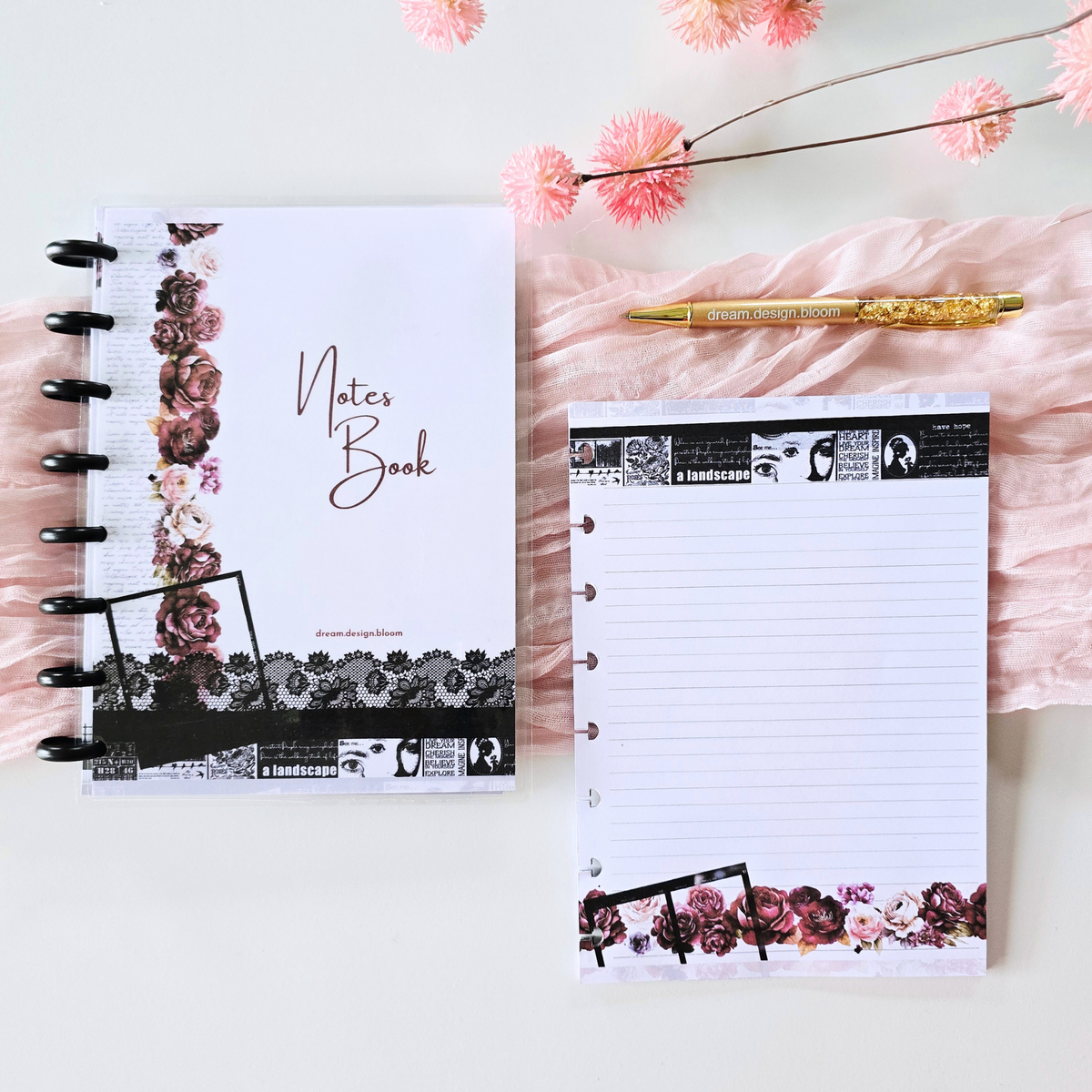 A5 Discbound Notes Book | Whisper Dreams