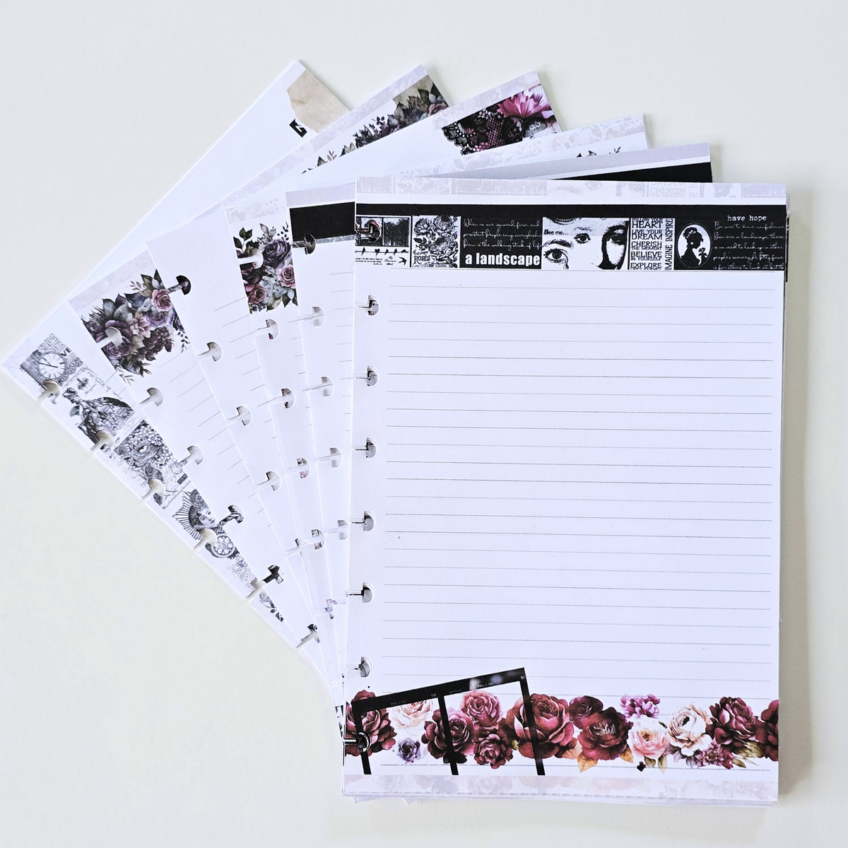 A5 Discbound Notes Inserts | Whisper Dreams