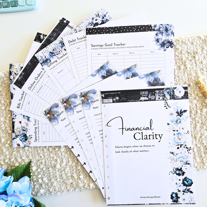 Financial Clarity Core Inserts | Azure Blooms