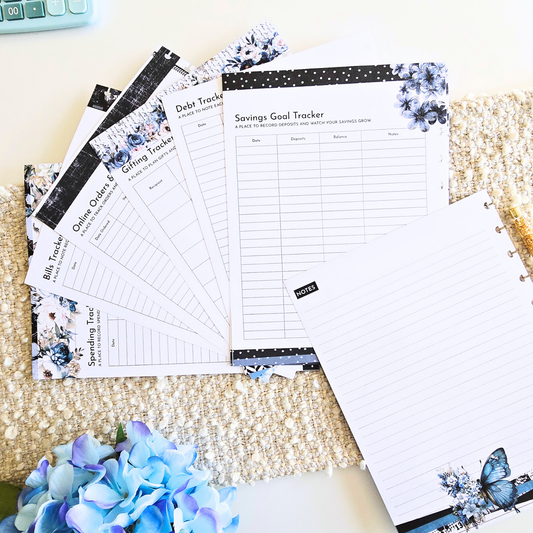 Financial Clarity Expansion Inserts | Azure Blooms