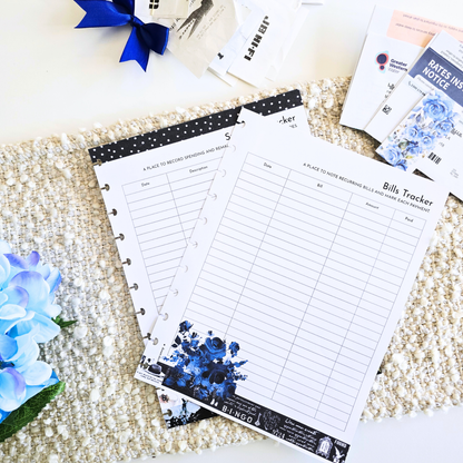 Financial Clarity Core Inserts | Azure Blooms