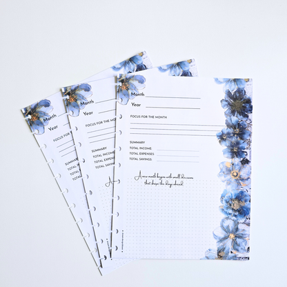 Financial Clarity Core Inserts | Azure Blooms