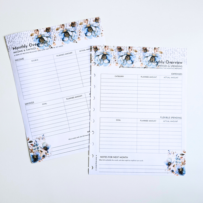 Financial Clarity Core Inserts | Azure Blooms