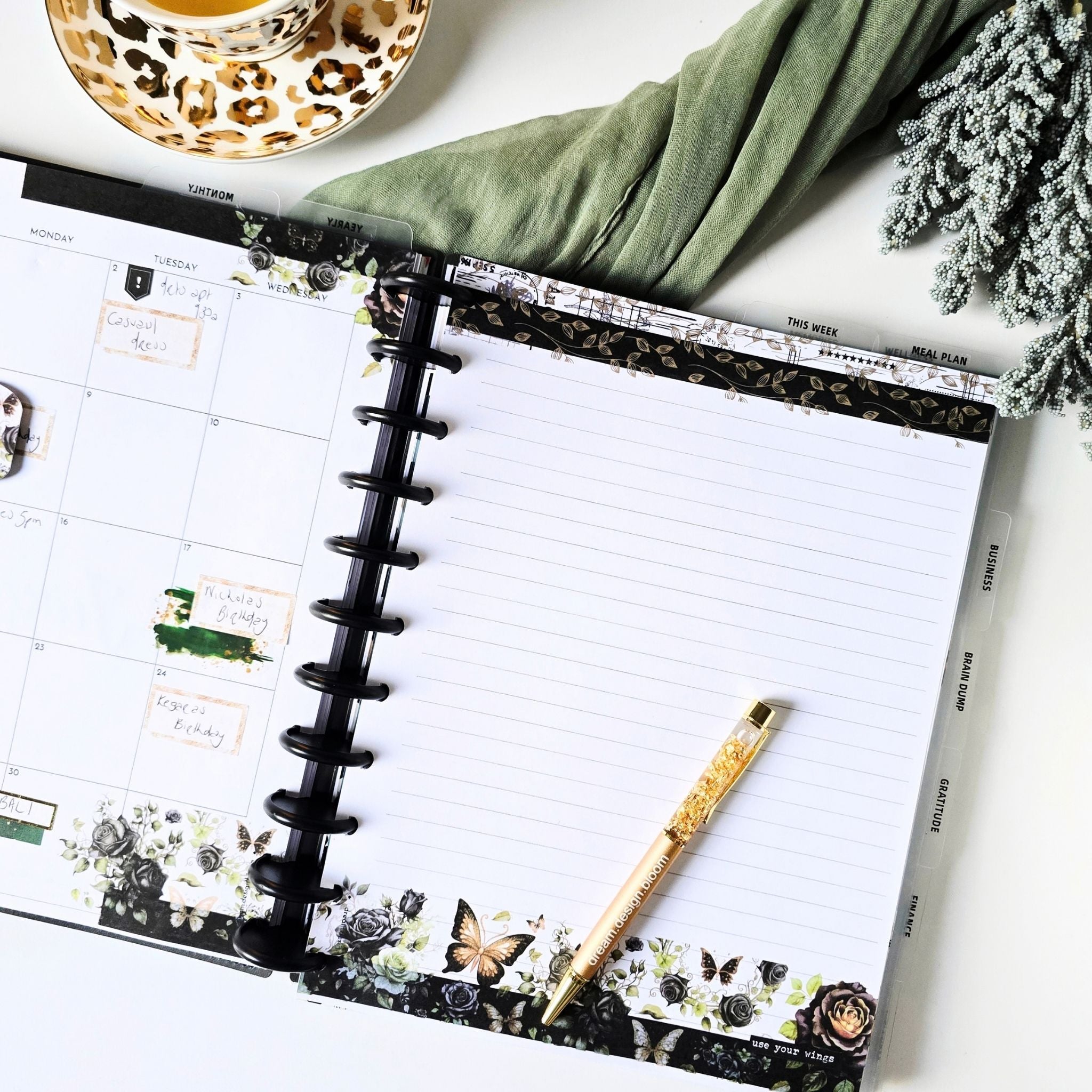 Discbound Notes Inserts | Arbor Designs – dream.design.bloom