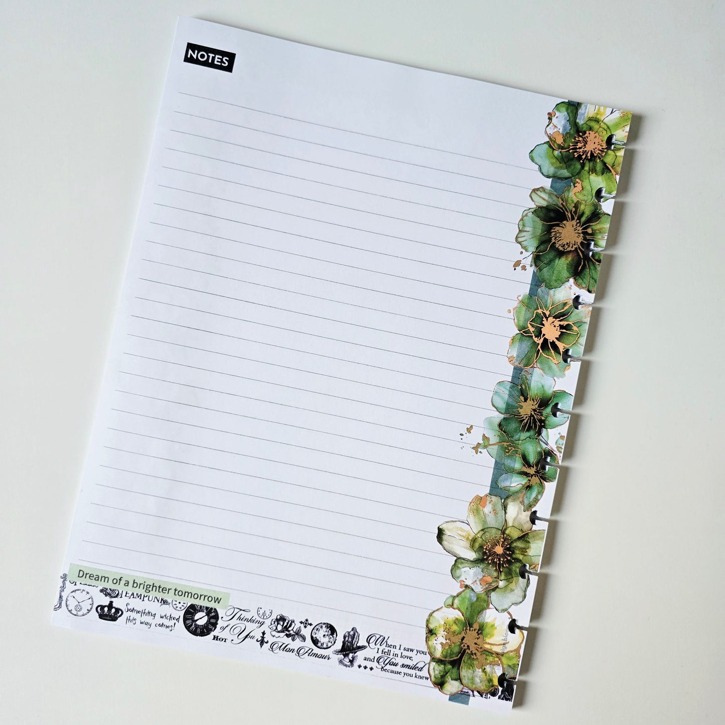 Discbound Notes Inserts | Arbor Designs